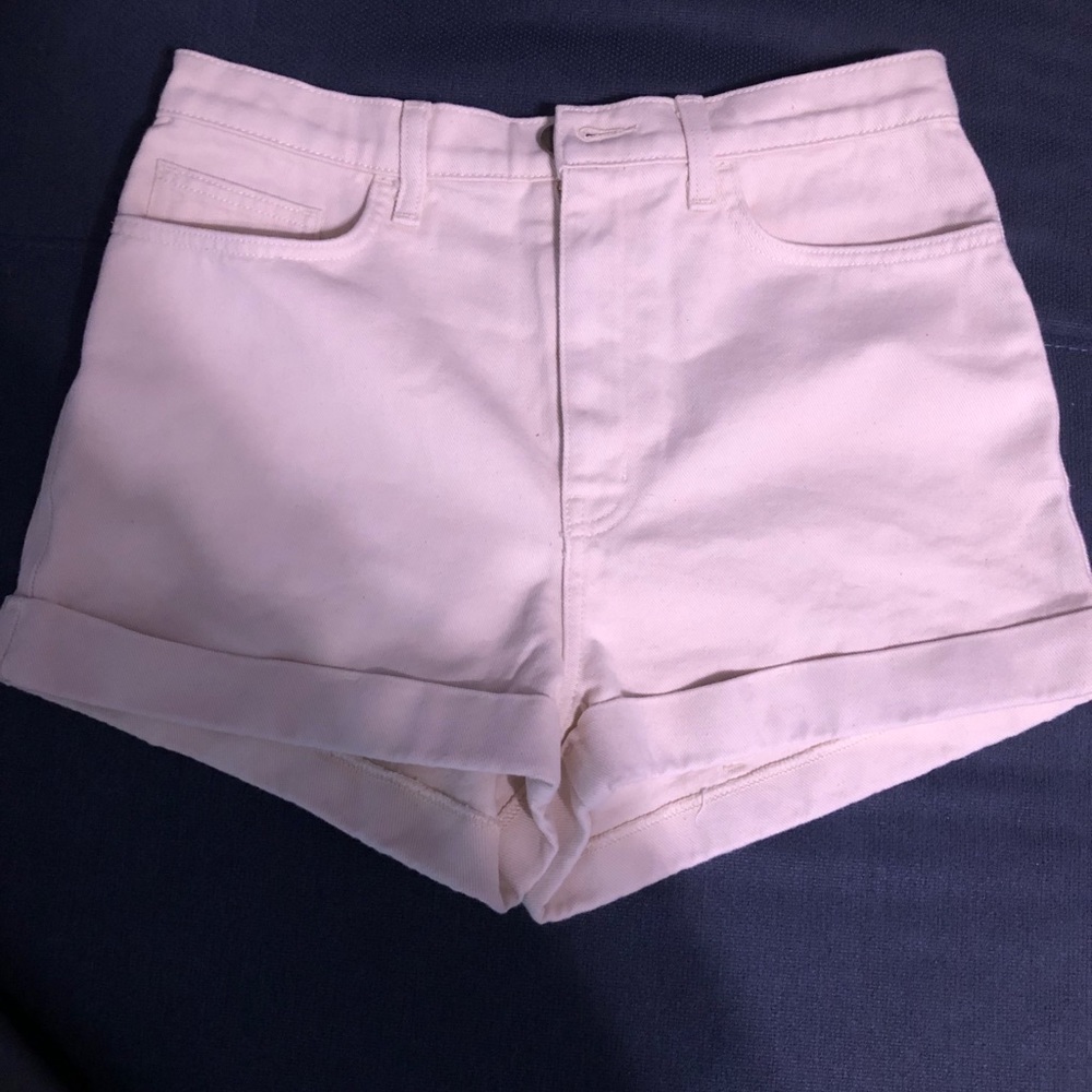 Brandnew American apparel cream shorts